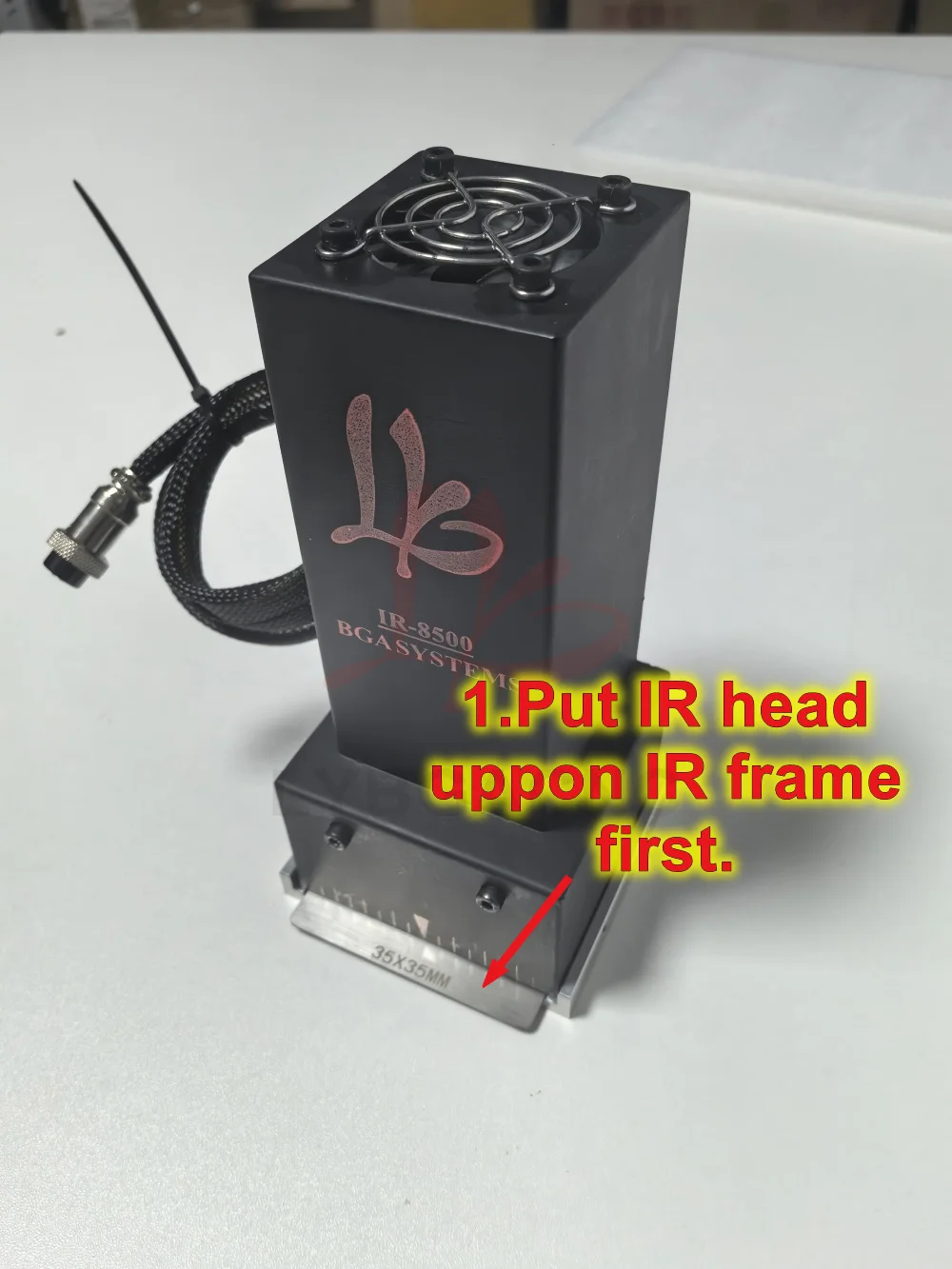 غطاء عاكس علوي عالمي LY IR BGA - مراجعة Infrared Bga Rework Station وسعره